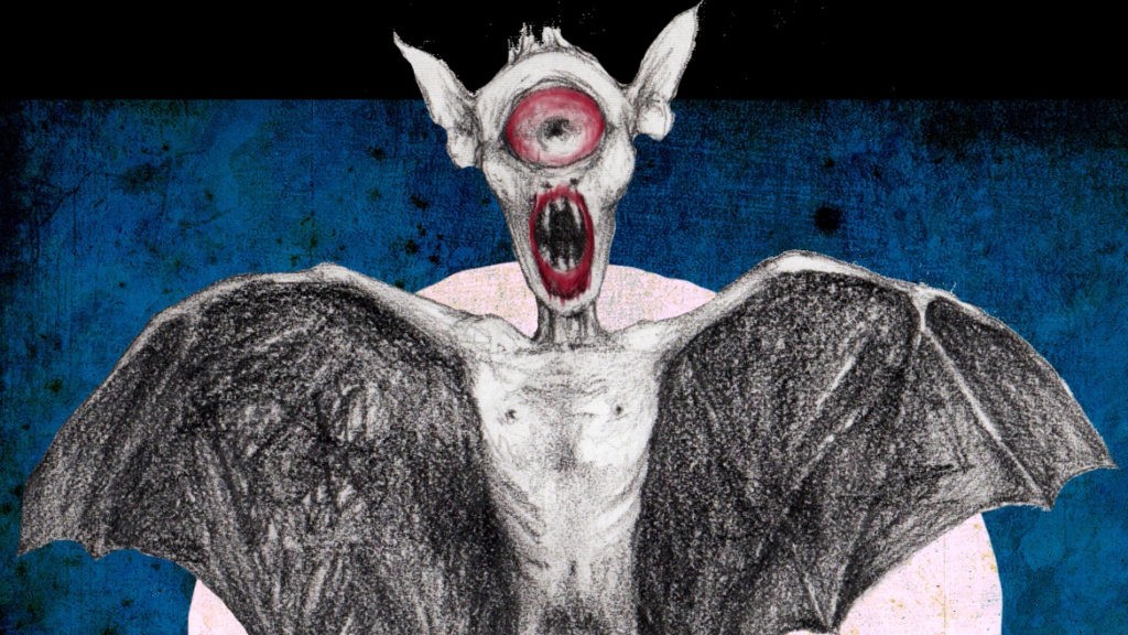 The Popobawa, as one artist imagines it. Its name describes the shadow it casts, not its true form.